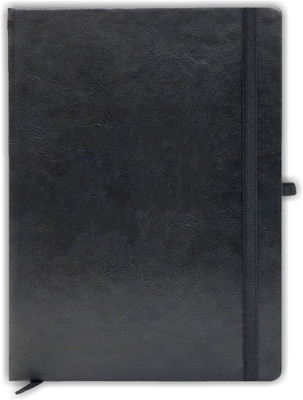CuckooDiaries Notepad A5 Notebook Single Rule 192 Pages(Black4)