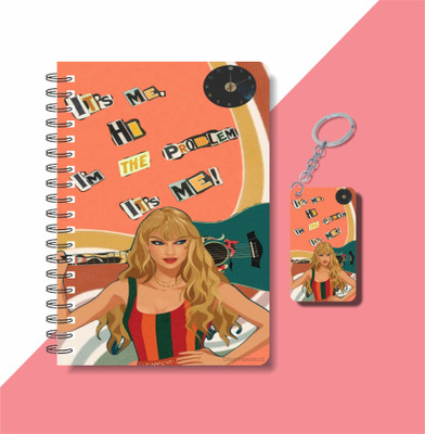 craft maniacs TAYLOR 2023 NOTEBOOK COLLECTION A5 Diary RULED 160 Pages(White)