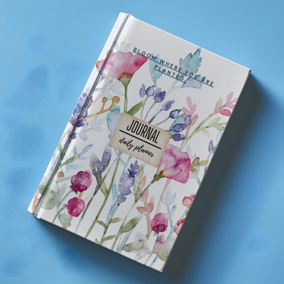 Kaanuka A5 Journal Daily Planner Monthly And Weekly Goal Planner Habit Tracker Planner A5 Planner Ruled And Unruled 232 Pages(Multicolor 6)