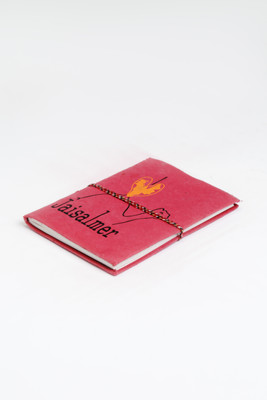 Saras Aajeevika dairy Regular Journal Single - Text 350 Pages(Red)