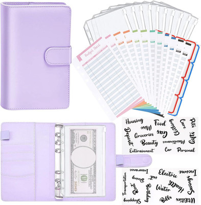 FLOSTRAIN 1 A6 Diary Single Ruled 50 Pages(Purple)