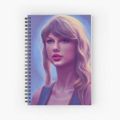 craft maniacs TAYLOR SWIFT COLLECTION A5 Diary RULED 160 Pages(White)