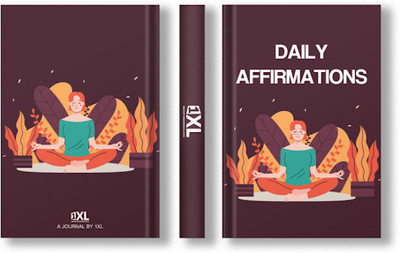 ONE XL INFO LLP Daily Affirmations A5 Journal Ruled 104 Pages(Multicolor)