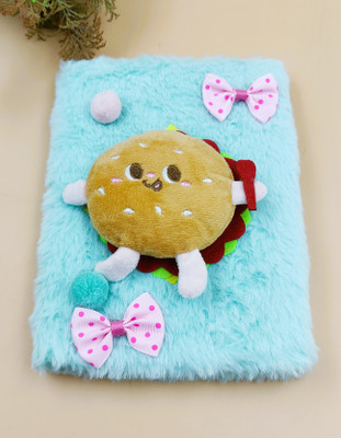 Paper Bear Fur Regular Diary Designer 80 Pages(Light Blue)