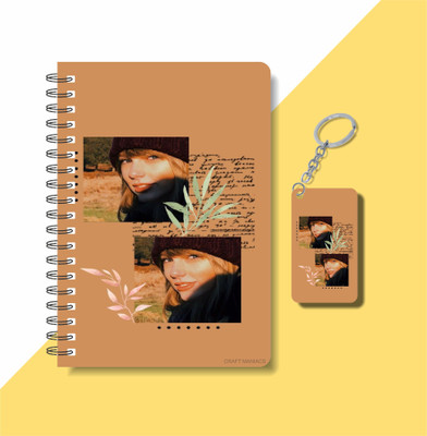 craft maniacs TAYLOR 2023 NOTEBOOK COLLECTION A5 Diary RULED 160 Pages(White)