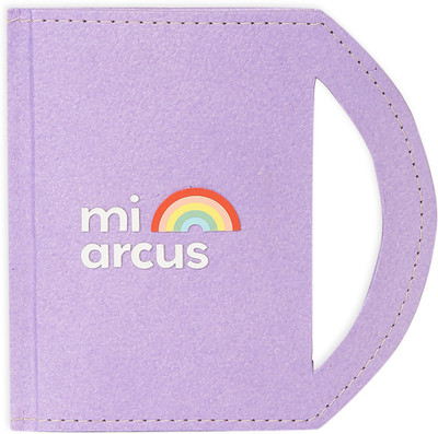 Mi Arcus Arcus Regular Diary Ruled 90 Pages(Purple, White)