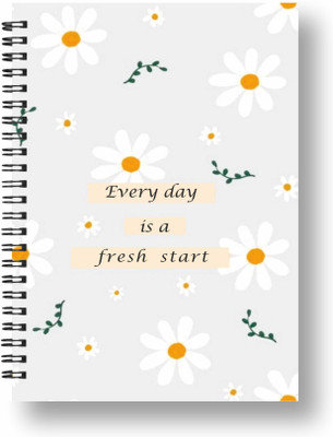 ROT RIX RULED NOTE BOOK A5 Diary ruled 144 Pages(White)