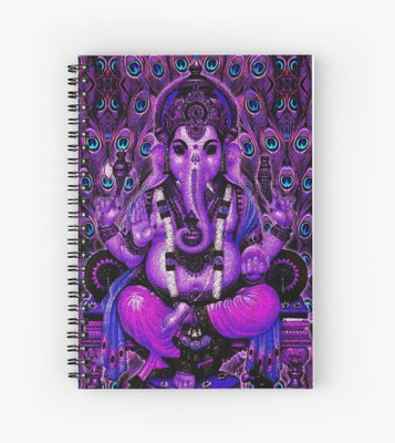 craft maniacs GANESHA COLLECTION A5 Notebook RULED 120 Pages(BUDDHA)