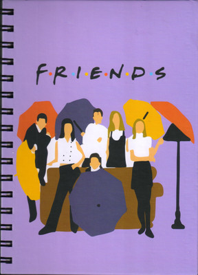 Shri S R Maurya Enterprises Diary Notebooks A5 Diary Ruled 192 Pages(Purple, Pack of 2)