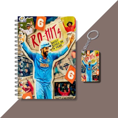 craft maniacs CRICKET 2024 NOTEBOOK COLLECTION A5 Notebook RULED 160 Pages(Multicolor)