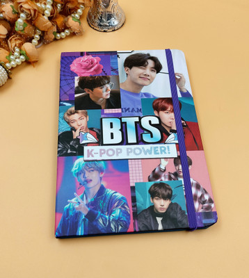 Paper Bear BTS Regular Diary single 60 Pages(Blue)