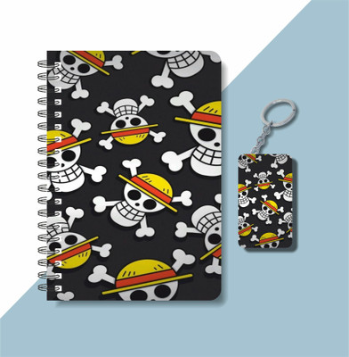 craft maniacs A5 NOTEBOOK + KEYCHAIN COLLECTION A5 Notebook RULED 160 Pages(Multicolor)