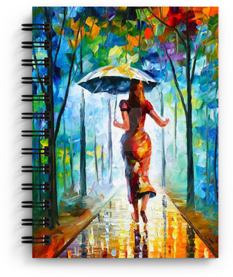 UphaarArticles cartoon diary A5 Diary unruled 160 Pages(Multicolor)
