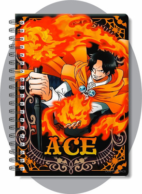 craft maniacs 2024 ONE PIECE NOTEBOOK A5 Diary RULED 160 Pages(Multicolor)