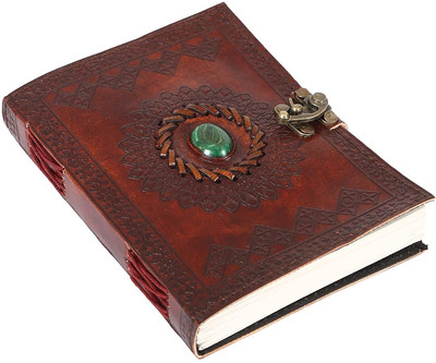 KHAFRA HANDCRAFTED A5 Journal UNRULED 200 Pages(Brown)