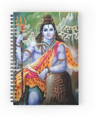 craft maniacs SHIVA COLLECTION A5 Notebook RULED 120 Pages(SHIVAY)