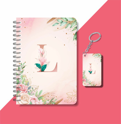craft maniacs A5 NOTEBOOK + KEYCHAIN COLLECTION 2021 A5 Notebook RULED 160 Pages(Multicolor)