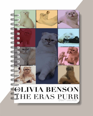 craft maniacs TAYLOR SWIFT 2024 COLLECTION A5 Notebook RULED 160 Pages(Multicolor)