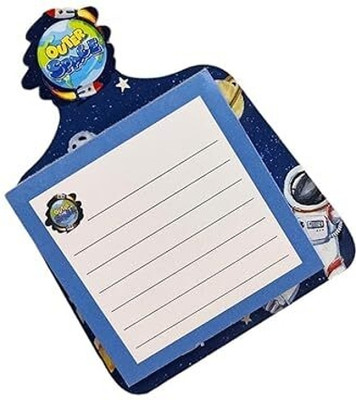 Tera13 space diary for kids cute small diary A5 Note Book ruled 70 Pages(Blue)