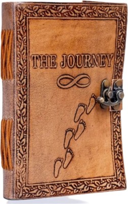 craftking Diary The Journey Book-size Diary Plain 200 Pages(Brown)