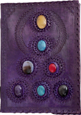 Pranjals House handmade A4 Journal unruled 100 Pages(Blue)