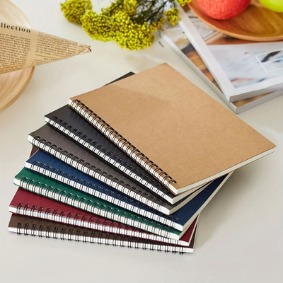craft maniacs ECO FRIENDLY COLLECTION A5 Notebook UNRULED 120 Pages(Multicolor, Pack of 6)