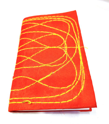 Teeshubh BAHI KHATA Book Mini Notebook single rule 200 Pages(Red)