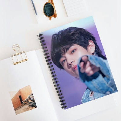 craft maniacs BTS V A5 RULED 160 PAGES DIARY A5 Diary RULED 160 Pages(Multicolor)