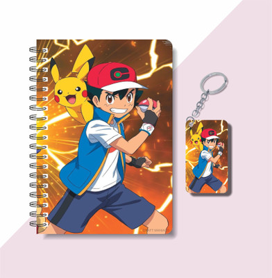 craft maniacs POKEMON 2023 NOTEBOOK COLLECTION A5 Note Book RULED 160 Pages(White)