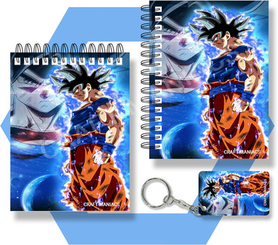 craft maniacs GOKU NOTEBOOKS A6 Notebook UNRULED 100 Pages(Green)