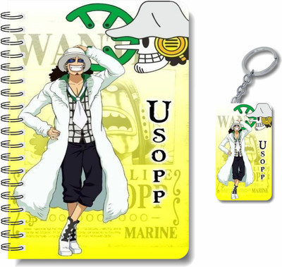craft maniacs A5 NOTEBOOK + KEYCHAIN COLLECTION A5 Notebook RULED 160 Pages(Multicolor)