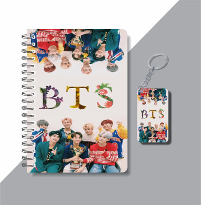 craft maniacs BTS DIARY A5 Diary RULED 160 Pages(Brown)
