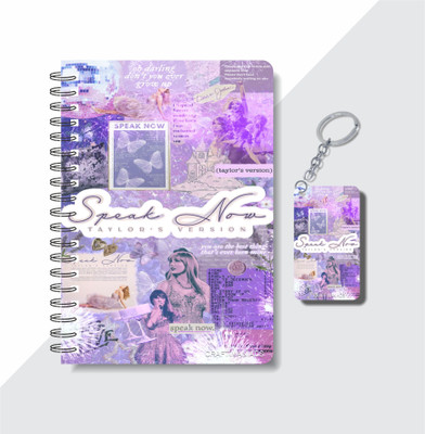 craft maniacs A5 NOTEBOOK + KEYCHAIN COLLECTION A5 Notebook RULED 160 Pages(White)