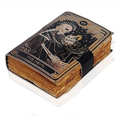 kraftvilla The Devil A4 Journal plain 240 Pages(dark brown, dekal paper)