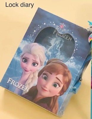 Art Bundle Frozen Princess A6 Gift Set Yes 60 Pages(Multicolor)