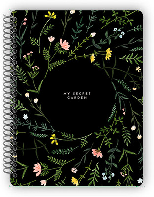 Bhamra Trader Spiral Diary A5 Diary UnRuled 140 Pages(Multicolor)