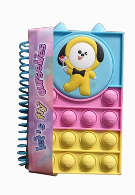 Abhinandan Decors Pop It Dairy 1 Regular Diary NO 160 Pages(Multicolor)