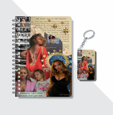 craft maniacs BEYONCE 2023 NOTEBOOK COLLECTION A5 Notebook RULED 160 Pages(White)