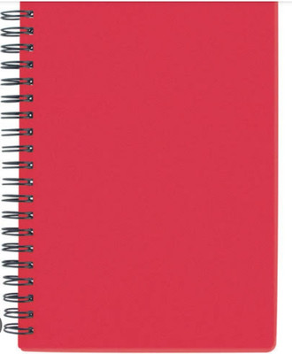 CNF Recycled handmade A5 Notebook Ruled 304 Pages(Red)