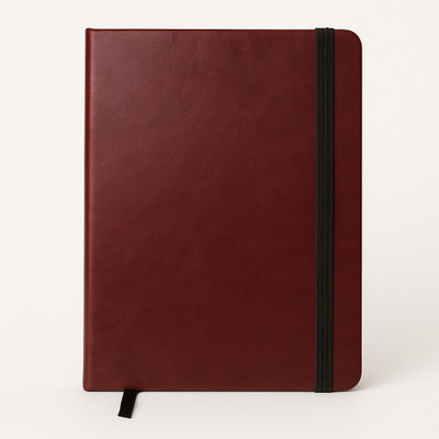 PaperPal Classic Series A5 Notebook Ruled 192 Pages(Mahroon)