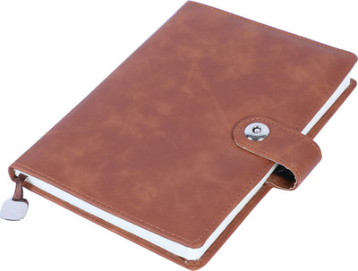 Urban Magic Regular A4 Diary Single Line Ruling 192 Pages(Brown)
