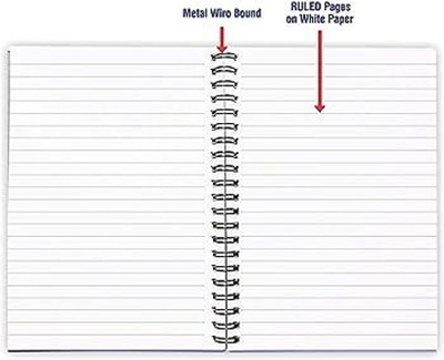scruton ruled A4 Notebook yes 300 Pages(White)