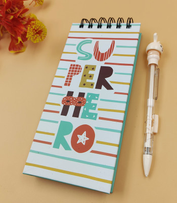 Paper Bear Different A5 Note Pad Designer 50 Pages(White, Pack of 2)