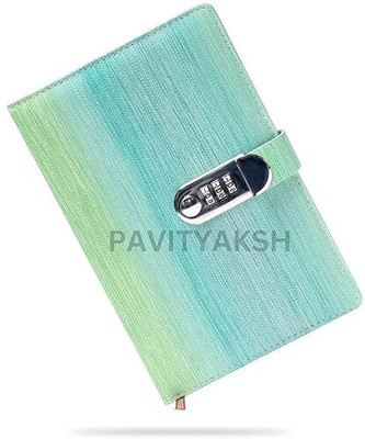 PAVITYAKSH Regular Diary/Personal A5 Diary YES 222 Pages(Green)