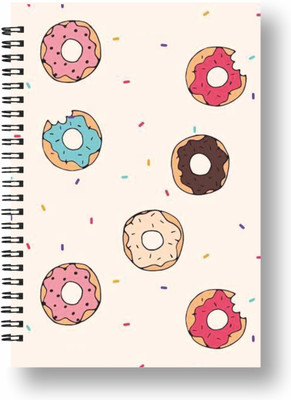 ROT RIX Wirebound journal A5 Diary Ruled 144 Pages(Multicolor)