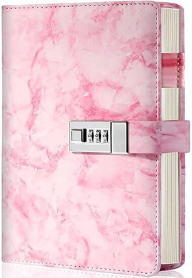GAPVELU GOOD A5 Diary Ruled 192 Pages(Pink)