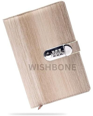 Wishbone Regular Diary/Personal A5 Diary YES 222 Pages(Brown)