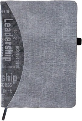 one degree attitude Premium 80GSM A5 Note Book Ruled 208 Pages(Grey)