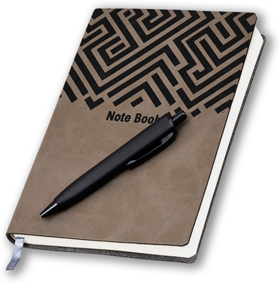 COI UNDATED DIARY Daily Organizer for School going Teacher and Students with Pen A5 Diary Ruled 180 Pages(Grey)