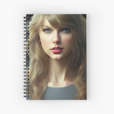 craft maniacs TAYLOR SWIFT COLLECTION A5 Diary RULED 160 Pages(White)